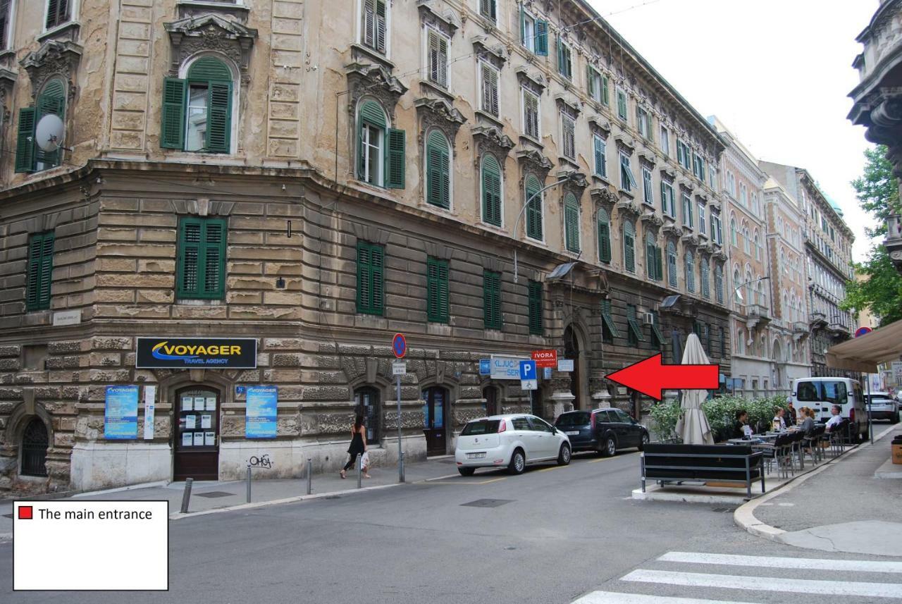 Apartment Dolac In Center Of Town Rijeka Exterior foto